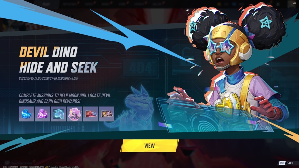 Devil Dino Hide and Seek Event in Marvel Rivals
