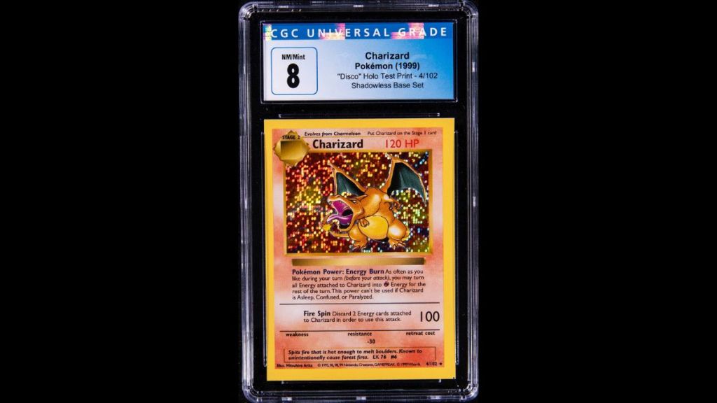 Disco Holofoil Charizard rarest Pokemon cards