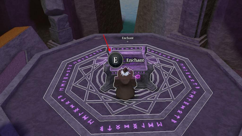 Enchant table in Wizard Alchemy
