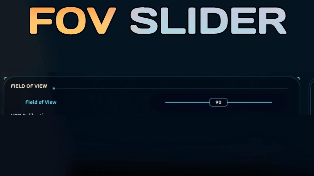 FOV Slider mod Subnautica 2