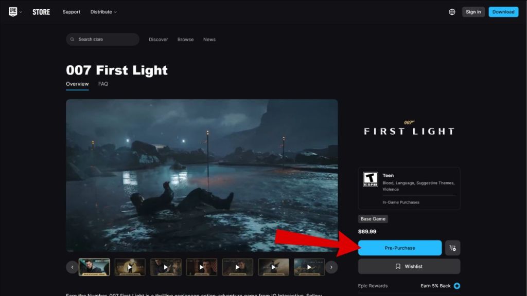 Fortnite 007 First Light