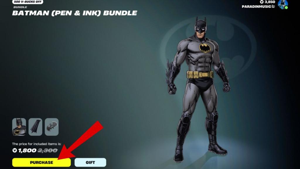 How to Get Batman Pen & Ink Skin in Fortnite | Beebom