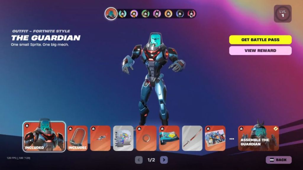 Fortnite Chapter 7 Season 3 Battle Pass All Rewards