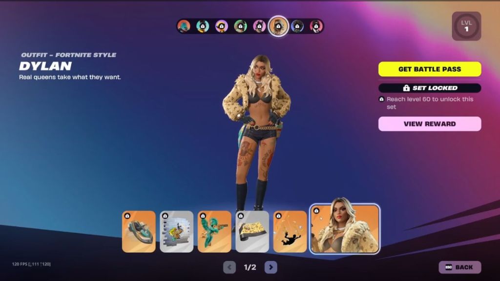 Fortnite Chapter 7 Season 3 Dylan Set