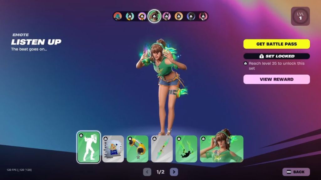 Fortnite Chapter 7 Season 3 Heatwave PJ Set