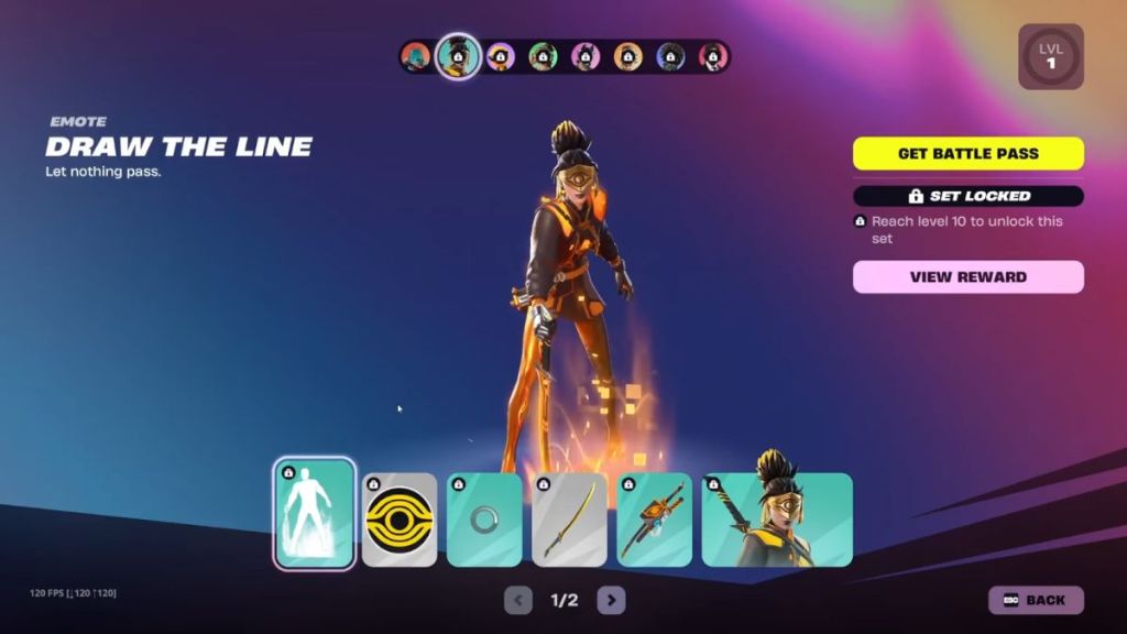 Fortnite Chapter 7 Season 3 The Voidblade Set