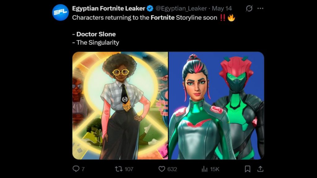 Fortnite Doctor Slone and Singularity