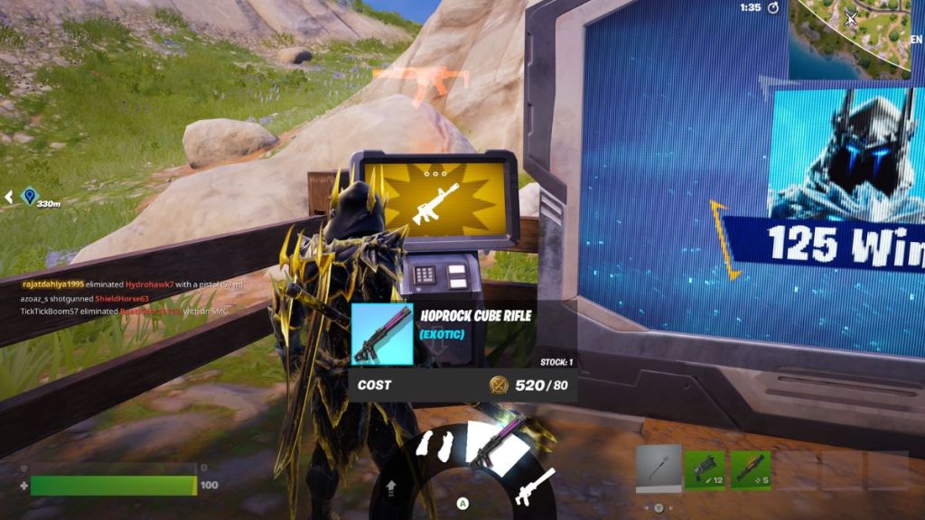 Fortnite Hoprock Cube Rifle