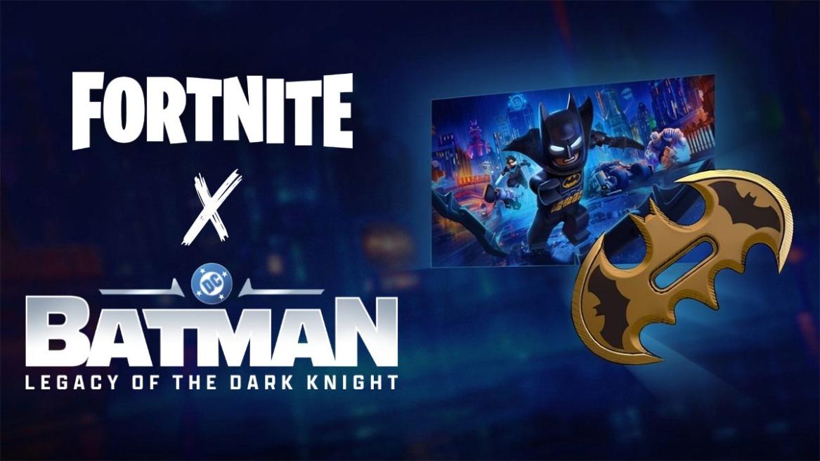 Fortnite LEGO Batman Legacy of the Dark Knight Pickaxe