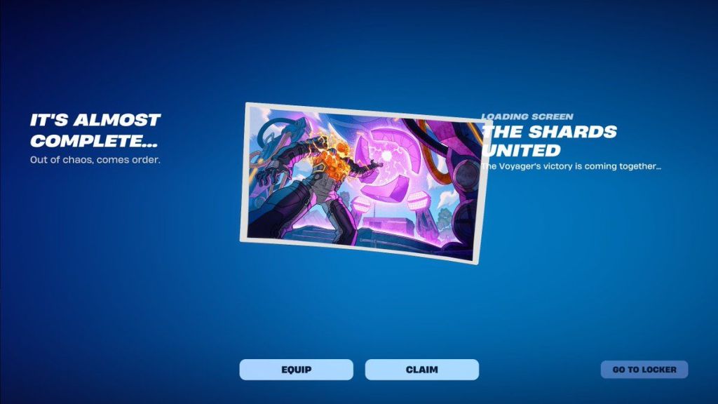 Fortnite Live Event Loading Screen