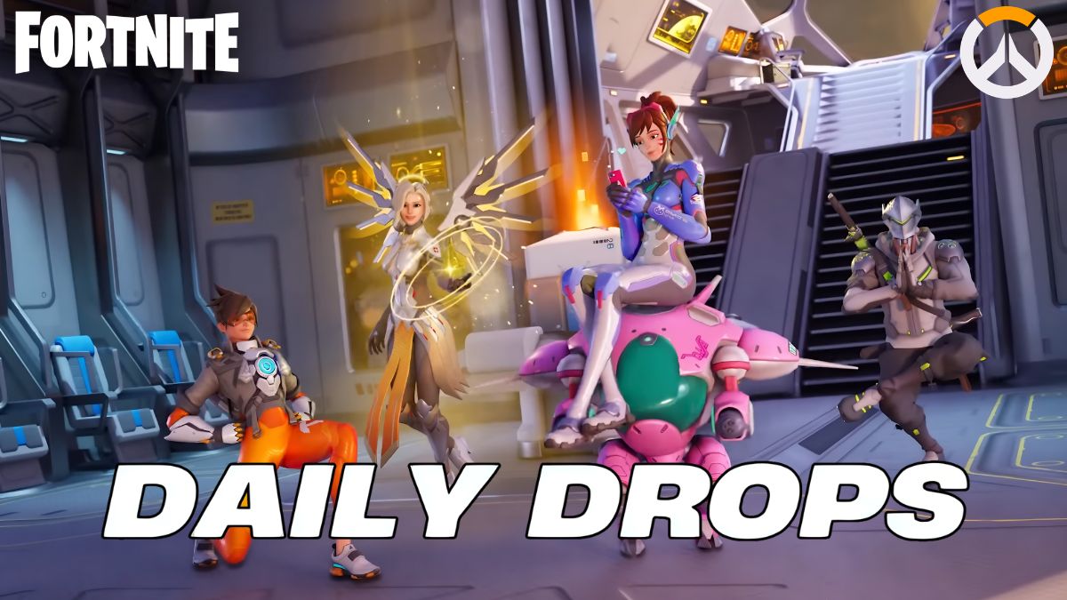 Fortnite Overwatch Daily Drops Offer Free Player Rewards