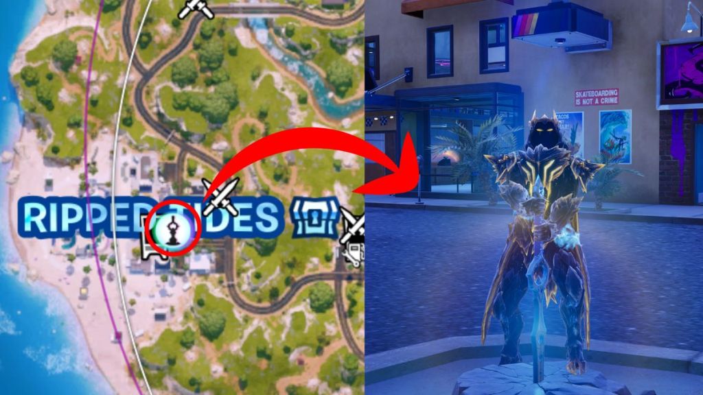 Fortnite Reforged Infinity Blade location
