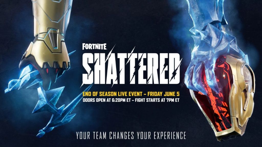 Fecha y hora del evento en vivo destrozado de Fortnite