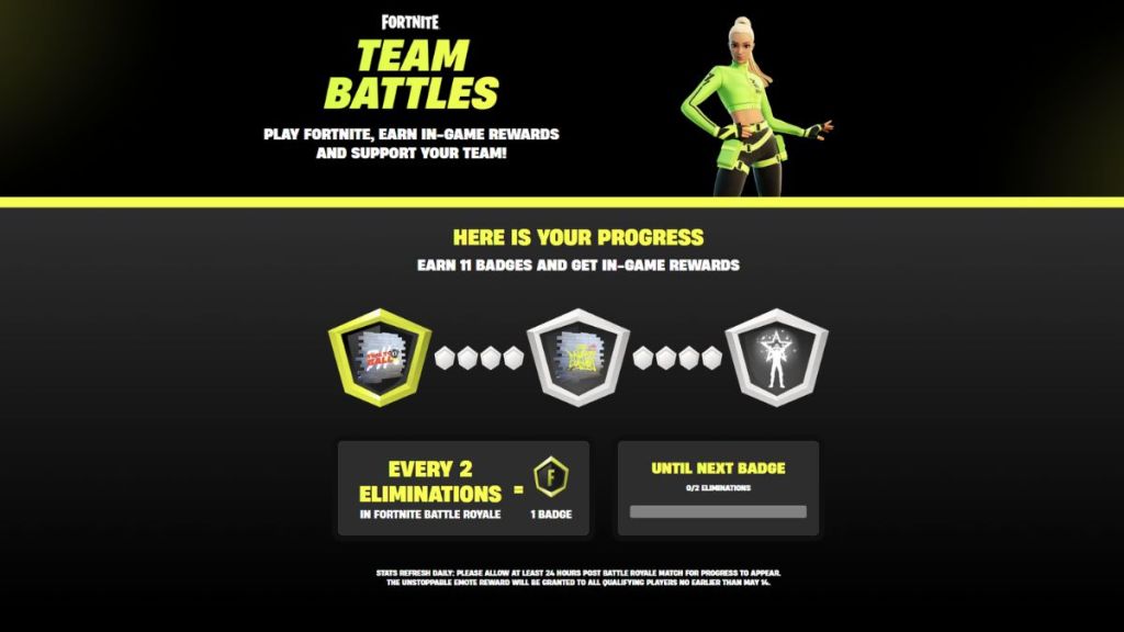 Fortnite Team Battles Website