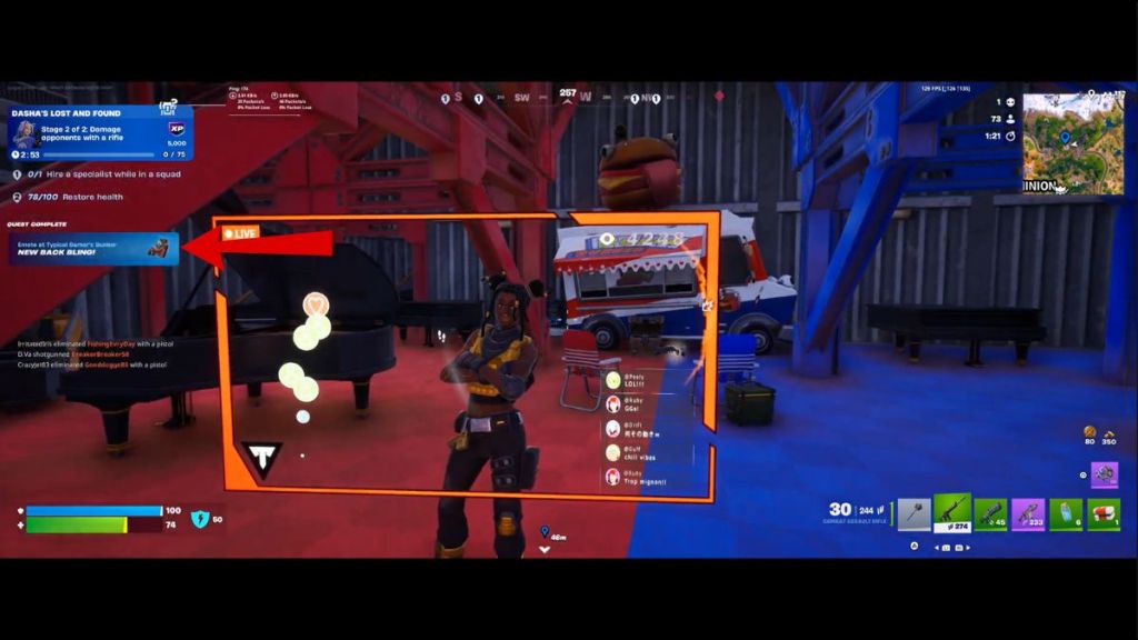 Fortnite Typical Gamer back bling 5