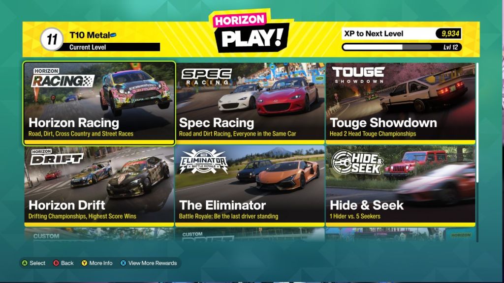 Modo multijugador cruzado de Forza Horizon 6