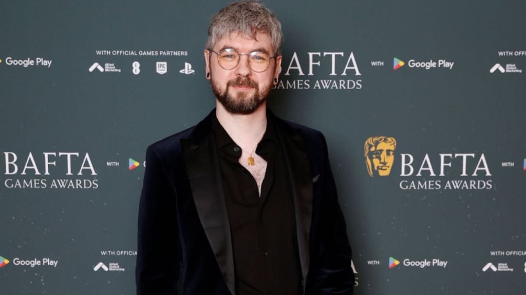 JackSepticEye at BAFTA awards