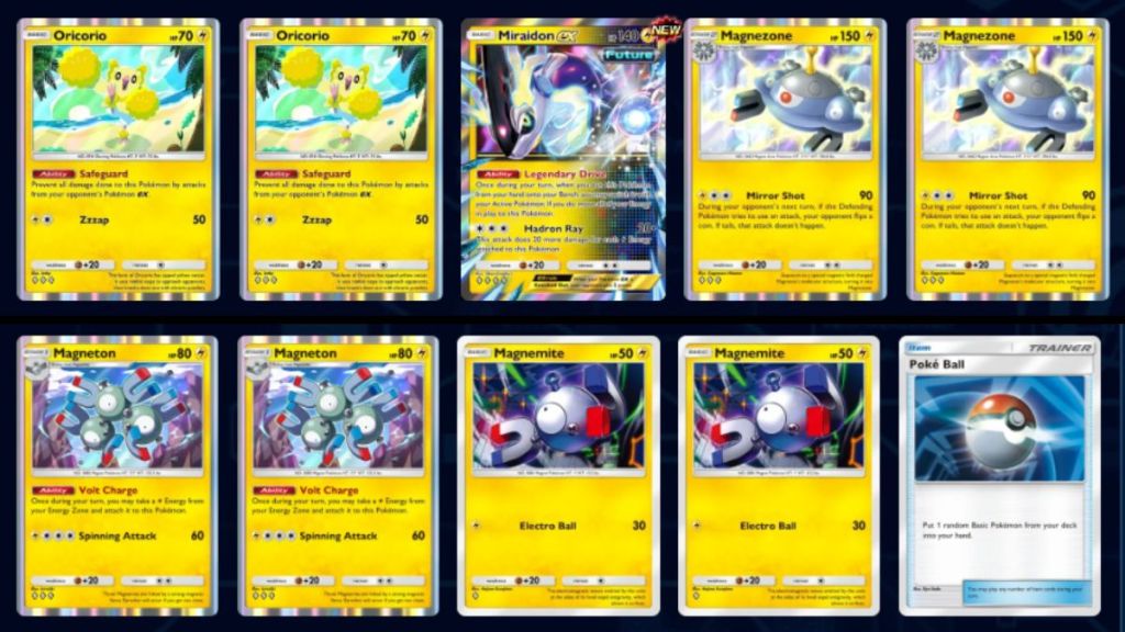 Miraidon EX deck