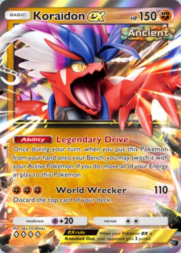 Pokemon TCG Pocket Paradox Drive Set Card List
