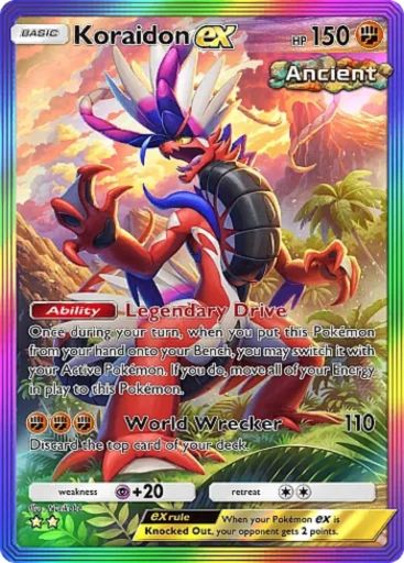 Pokemon TCG Pocket Paradox Drive Set Card List