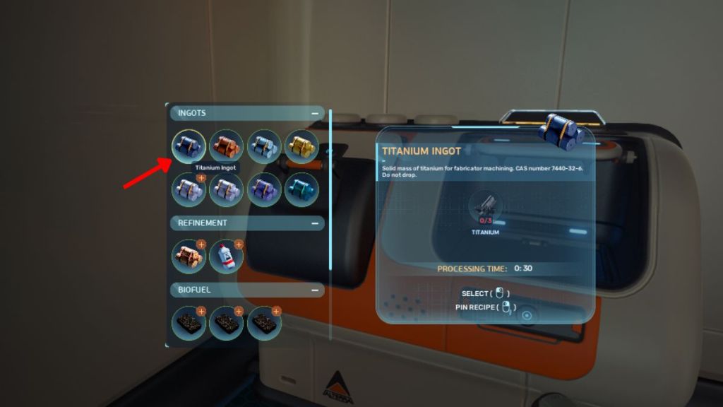 How to Make Titanium Ingot in Subnautica 2