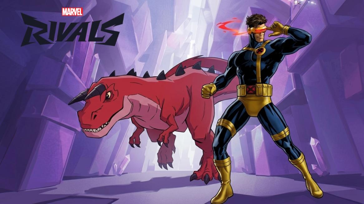 Marvel Rivals Season 8 Featuring Cyclops and Devil Dinosaur