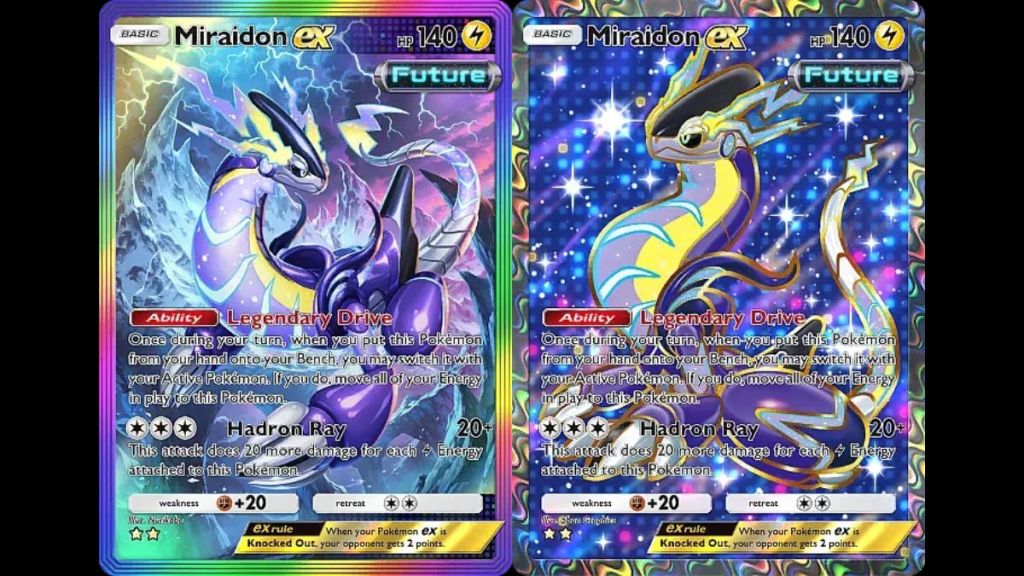 Miraidon EX Card