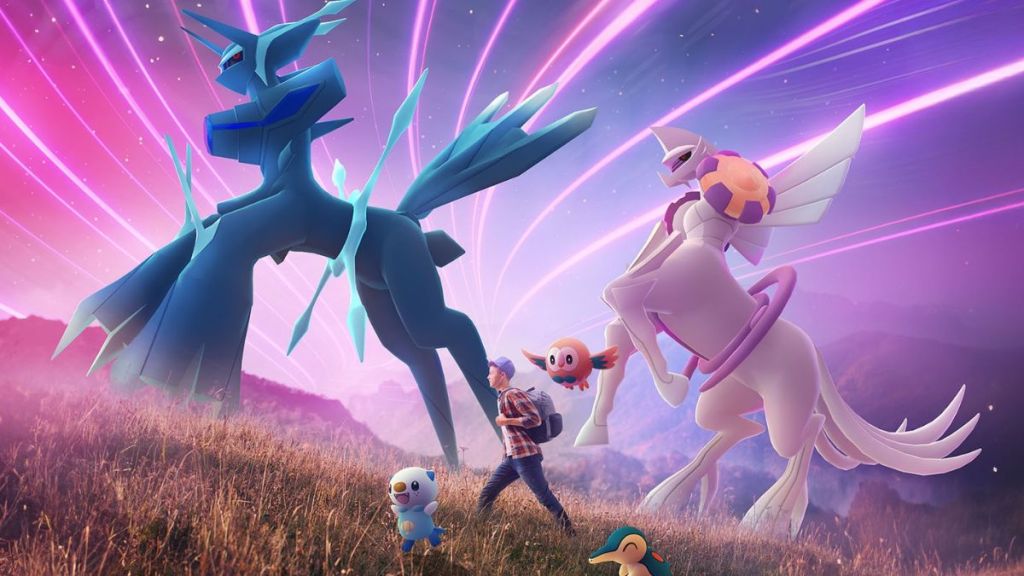 Origin Forme Dialga and Palkia