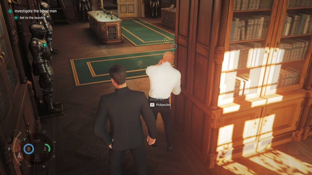 Pickpocket Cellar Key in 007 First Light 'All The Time in The World' mission