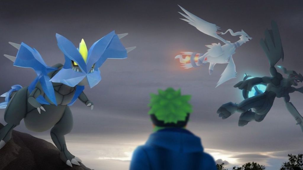Reshiram, Zekrom, and Kyurem 