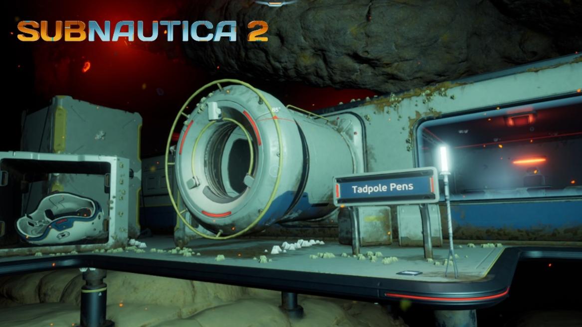 Subnautica 2 Investigate Tadpole pens