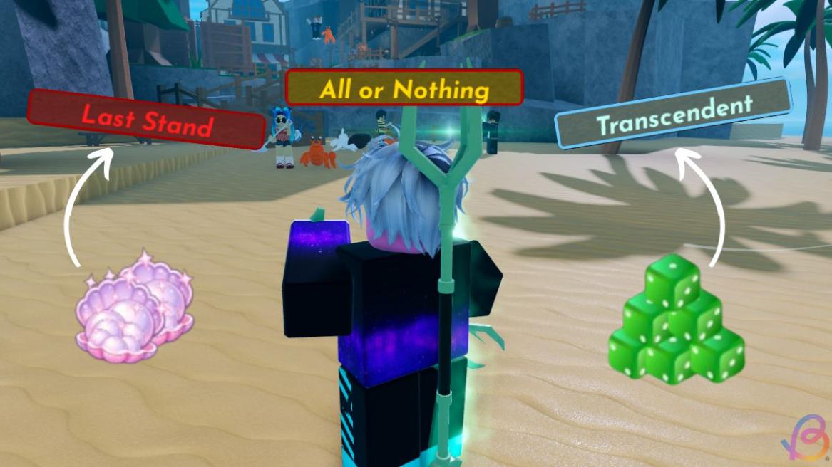 Trait rerolls in Shells Roblox