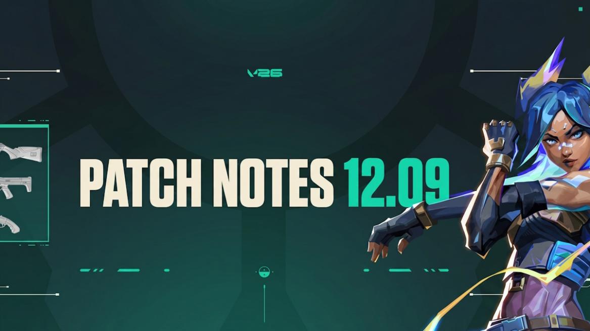 Valorant Patch notes 12.09