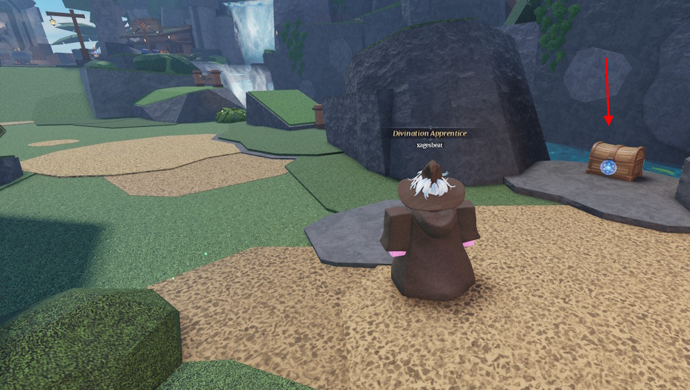 Ubicación del cofre de Wizard Alchemy 2