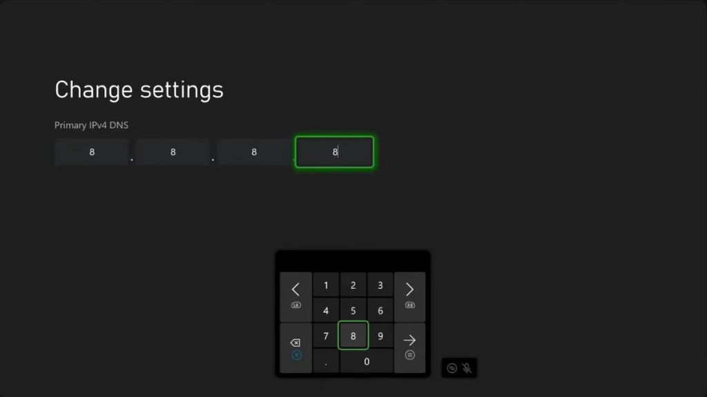 Configuración de DNS de Xbox