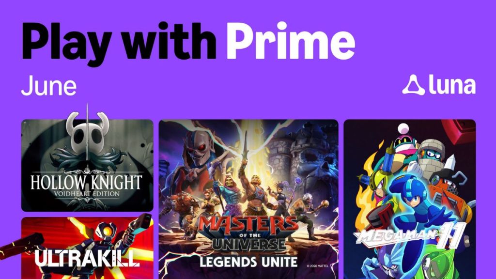 Amazon Prime Luna Games June 2026