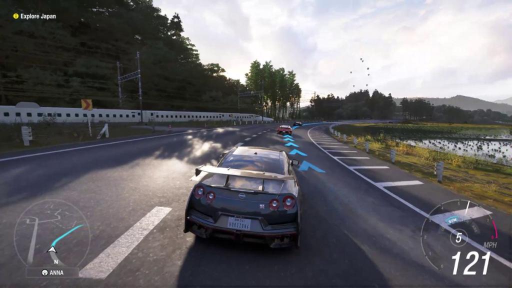 Racing a Bullet Train in Forza Horizon 6