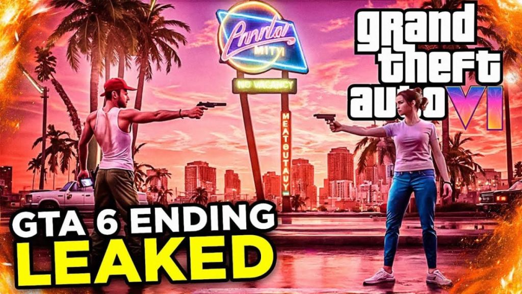 GTA 6 Ending leaked YT Thumbnail