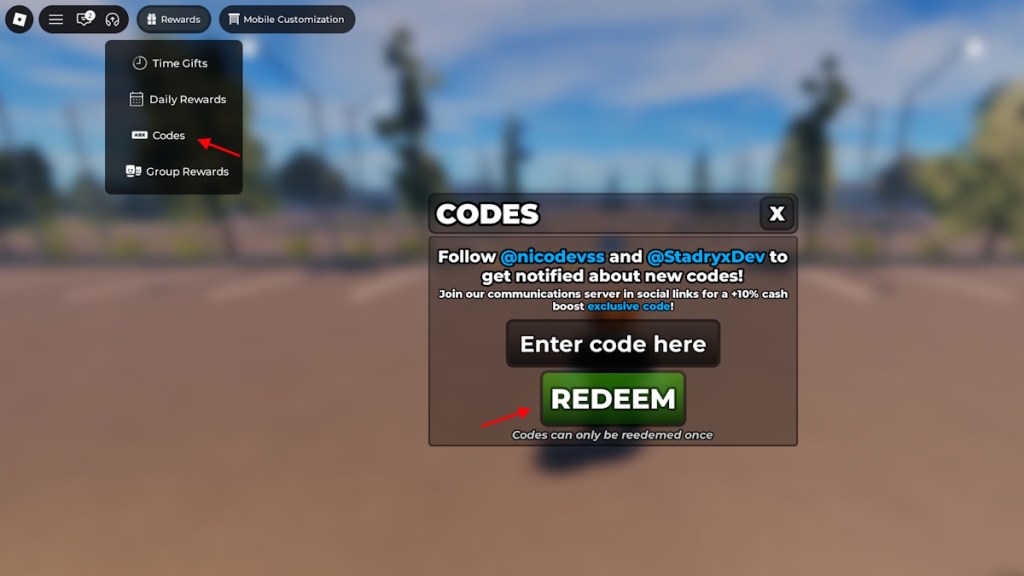 redeem Wheelie District codes