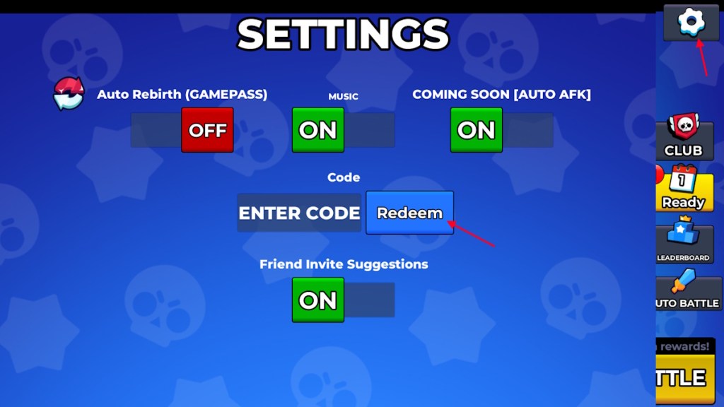 redeem brawl RNG codes