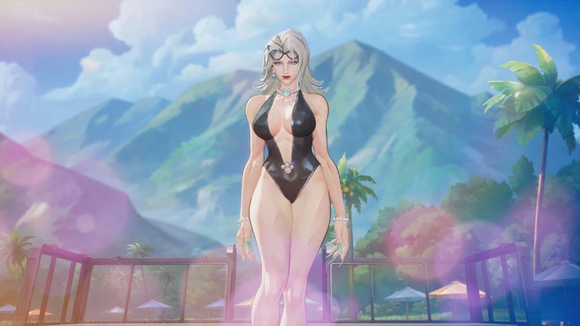 Black Cat summer skin in Marvel Rivals