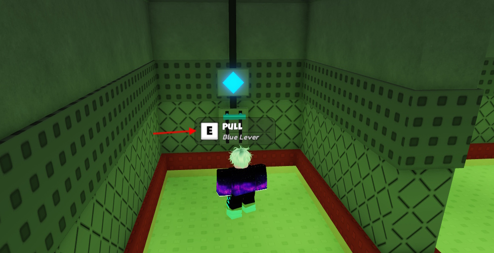Blue lever Sell Lemons sewer key