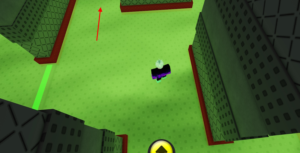 Blue lever right of green line