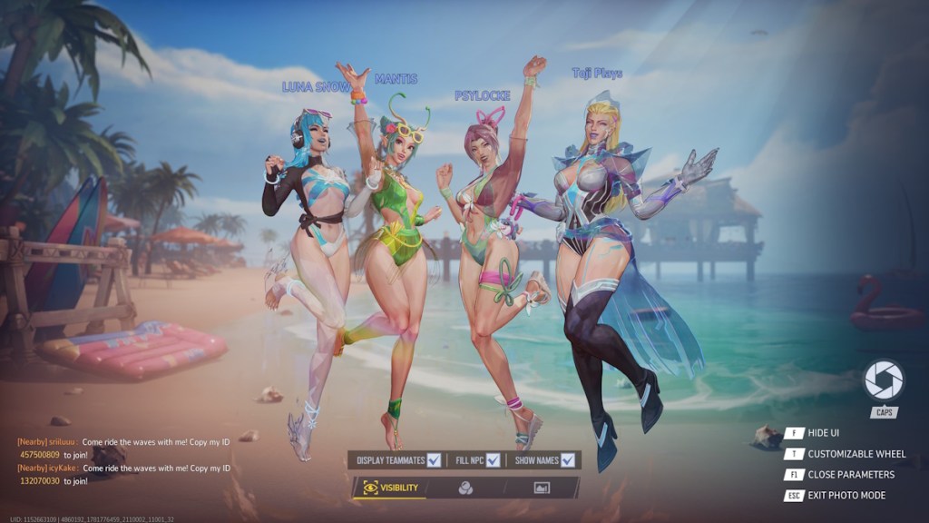 Capturing the summer snap in Marvel Rivals