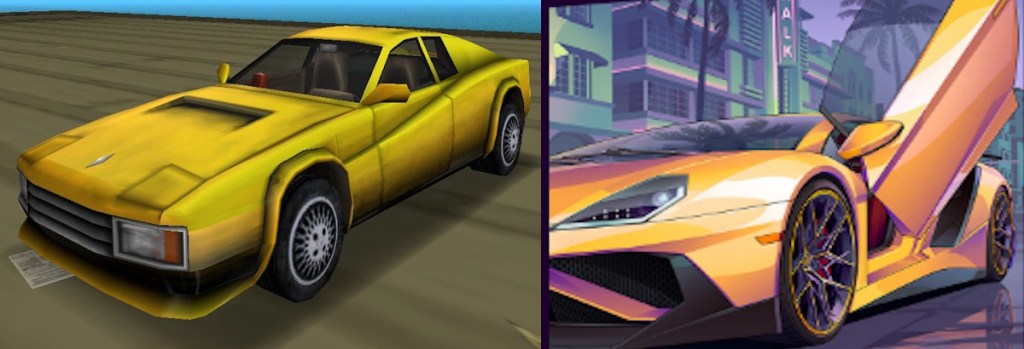 Cheetah comparison GTA 6 Vice city