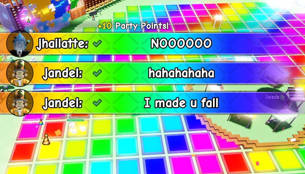 Disco in GAG 2 admin party