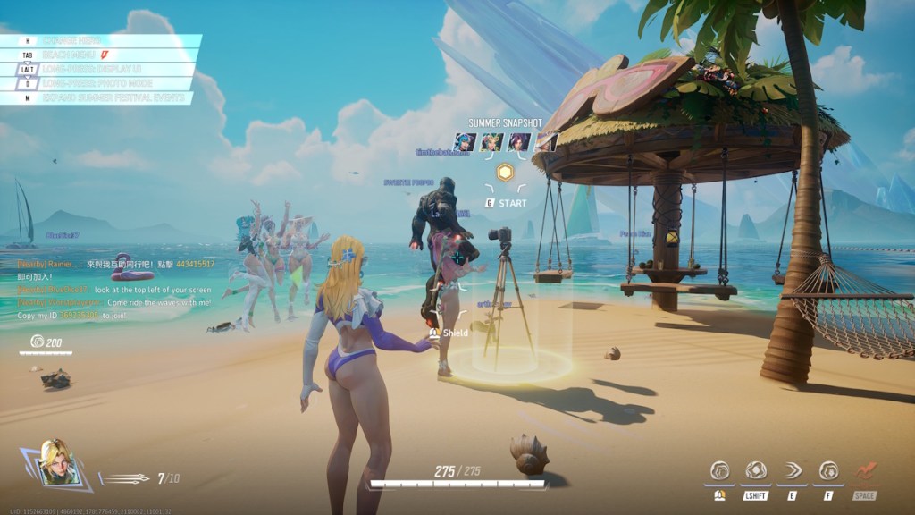 Entering the Summer Snapshot event in Marvel Rivals