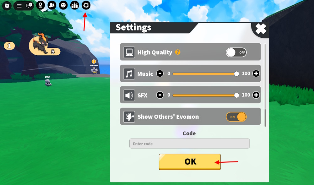 Evomon codes Redeem