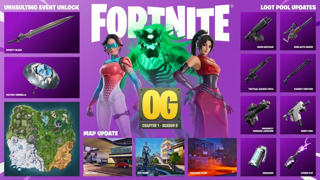 Fortnite 41.10 OG Season 9