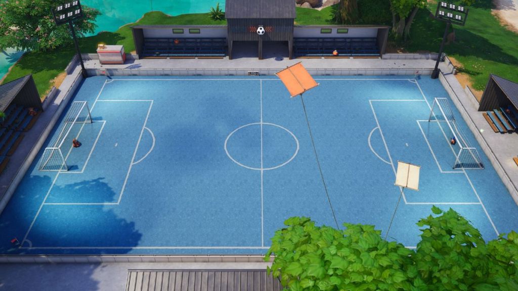 Fortnite 41.10 Soccer Pitch POI